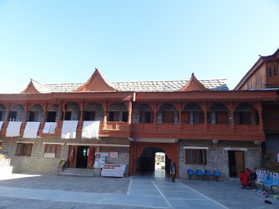 The lodge inside Bhimakali temple complex