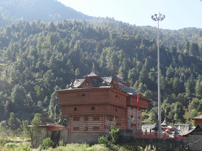 Bhimakali temple view from the road