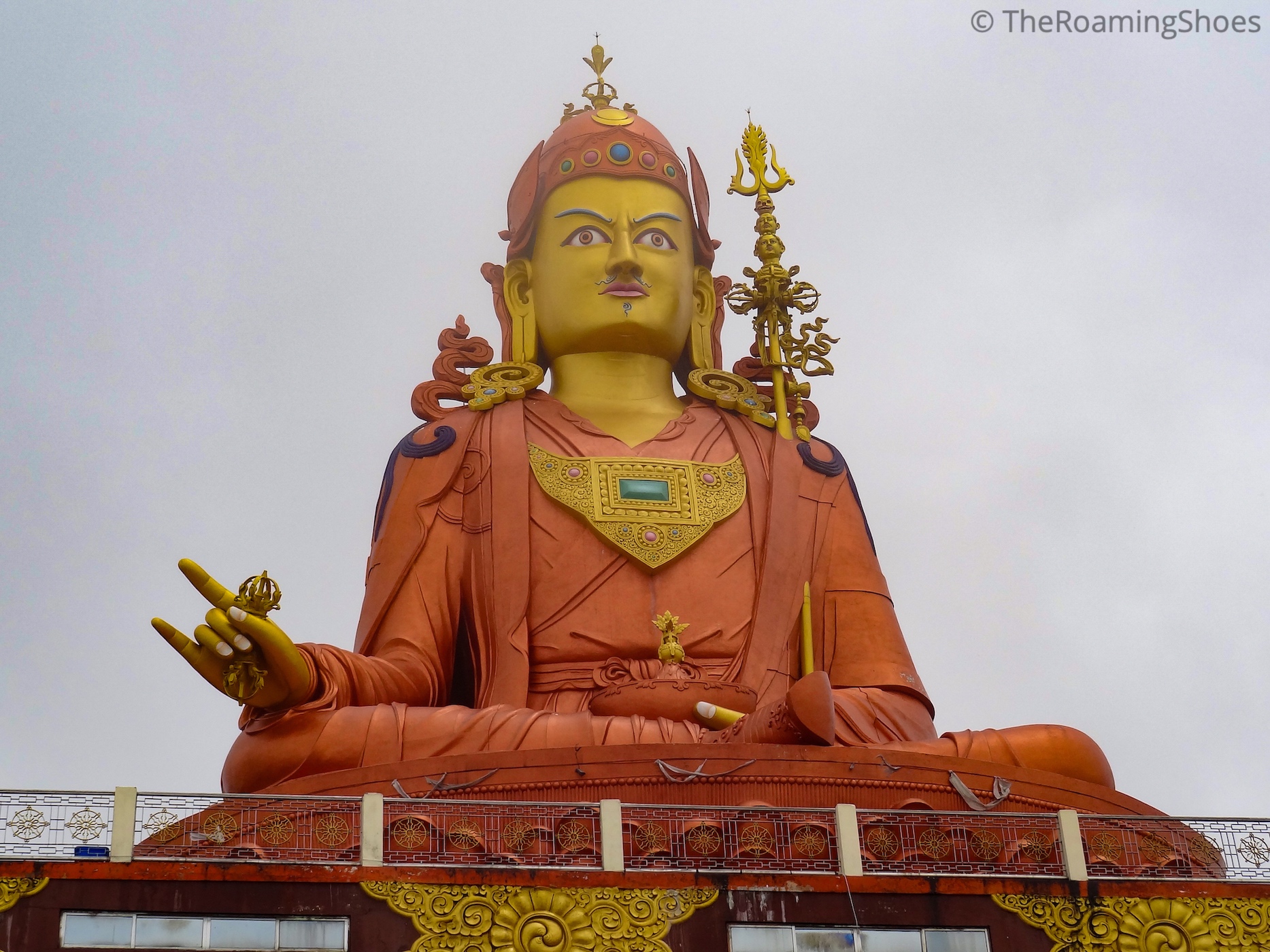 Guru Padmasambhava's Statue at Samdrupotse