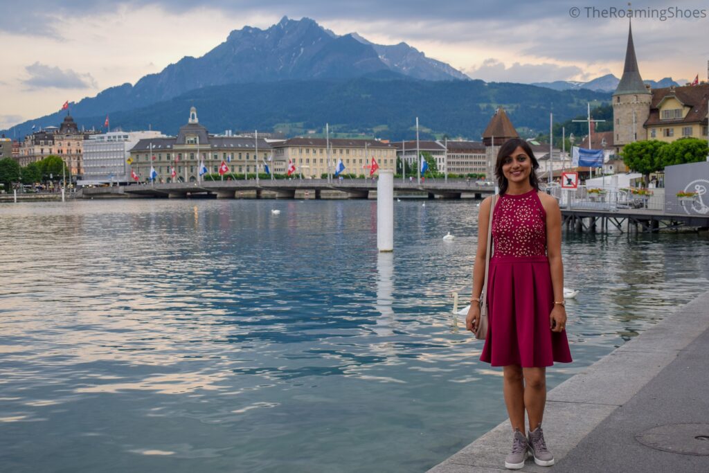 Lucerne in the evening