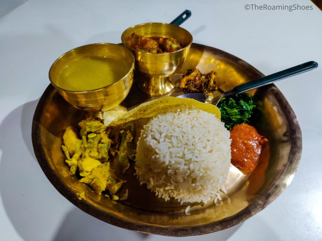 Nepali Thali