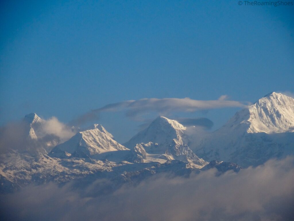 View of Kanchenjunga in the morning