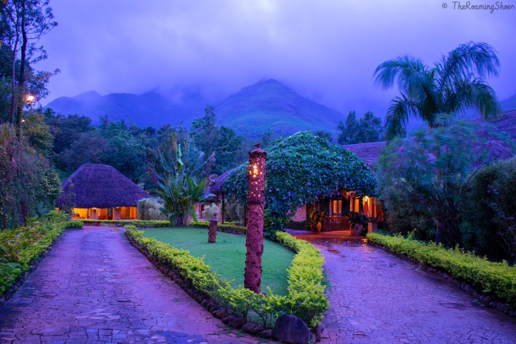 Evening at banasura hill resort