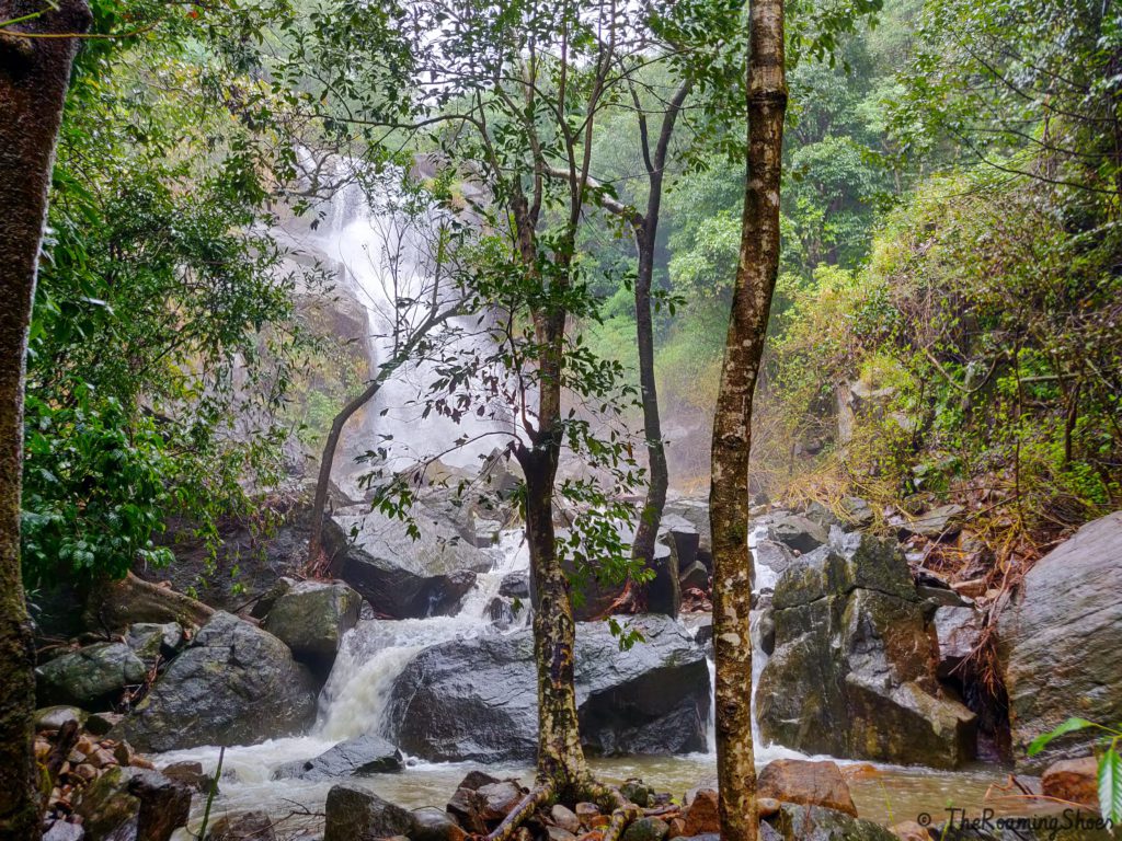 Waterfall near banasura hill resort, Wayanad