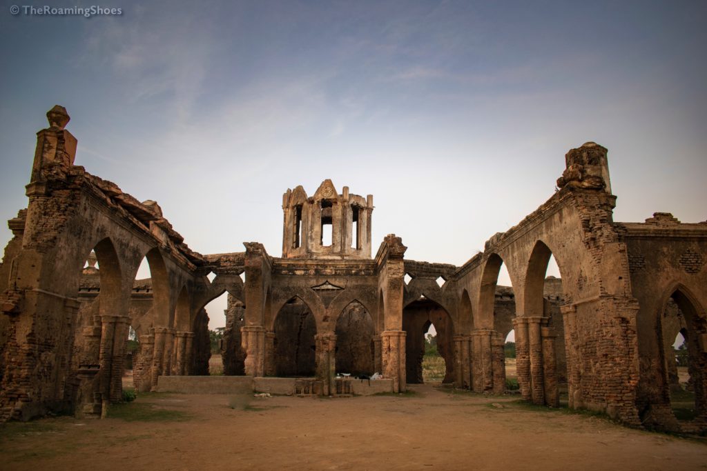 Ruins of Shettihalli church in Hassan