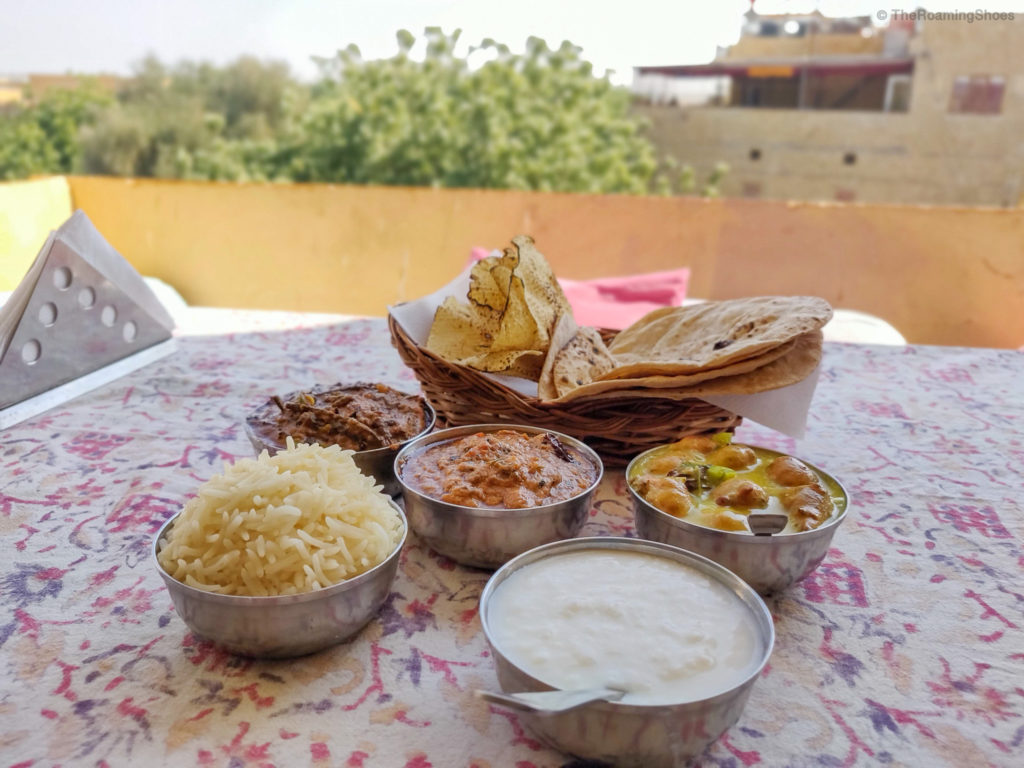 Food at Jaisalmer