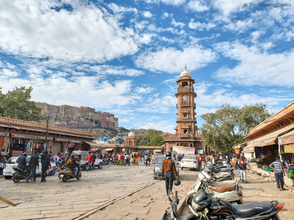 The bustling Sardar market of Jodhpur