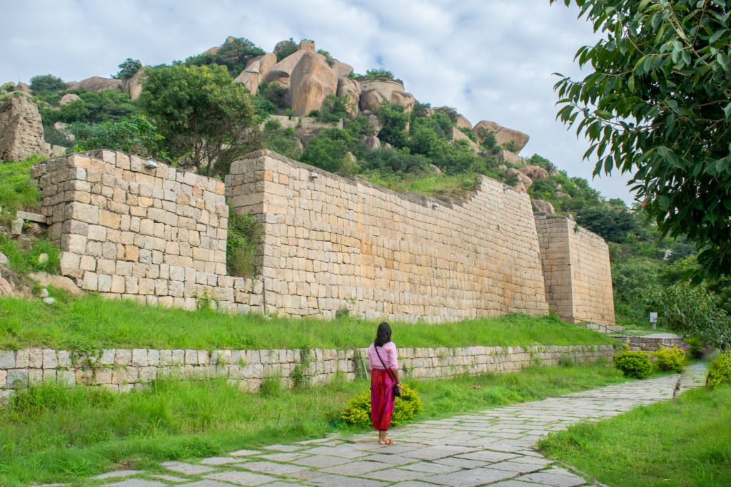 Walkways inside Chitradurga Fort