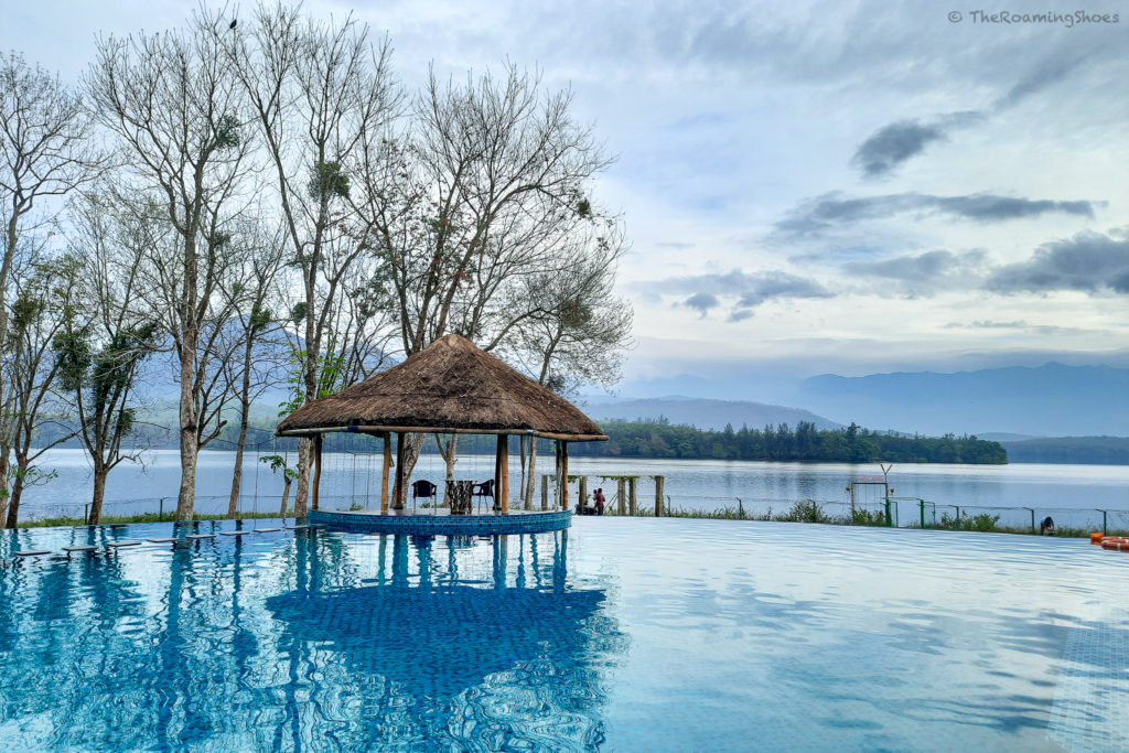 Infinity pool at Anantya Resorts