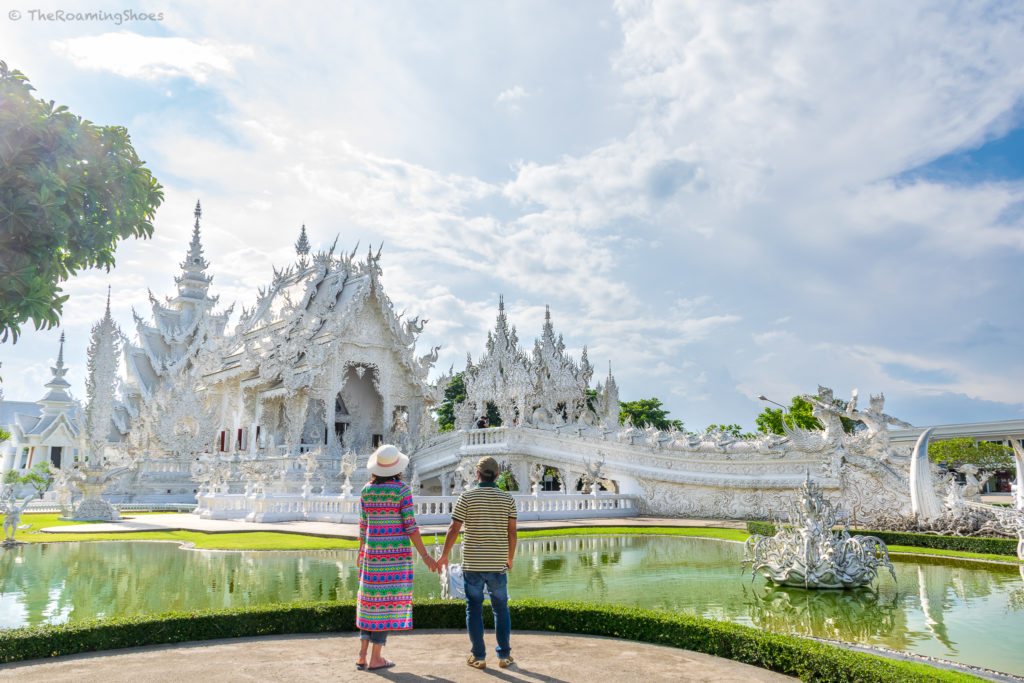 The gorgeous White Temple of Chiang Rai