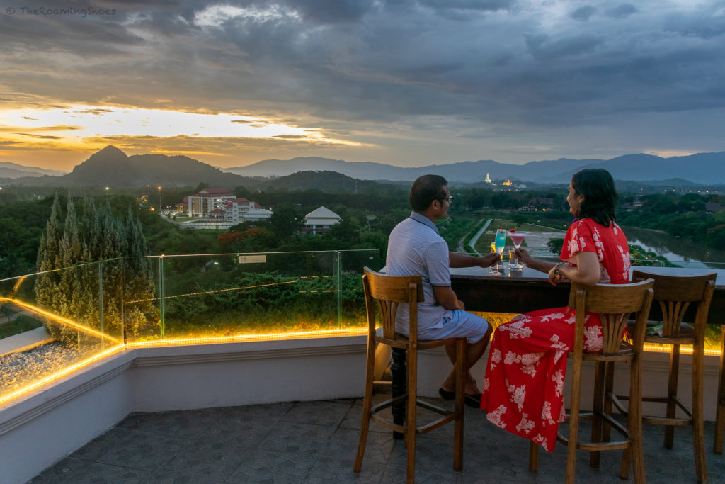 Evening view in Chiang Rai