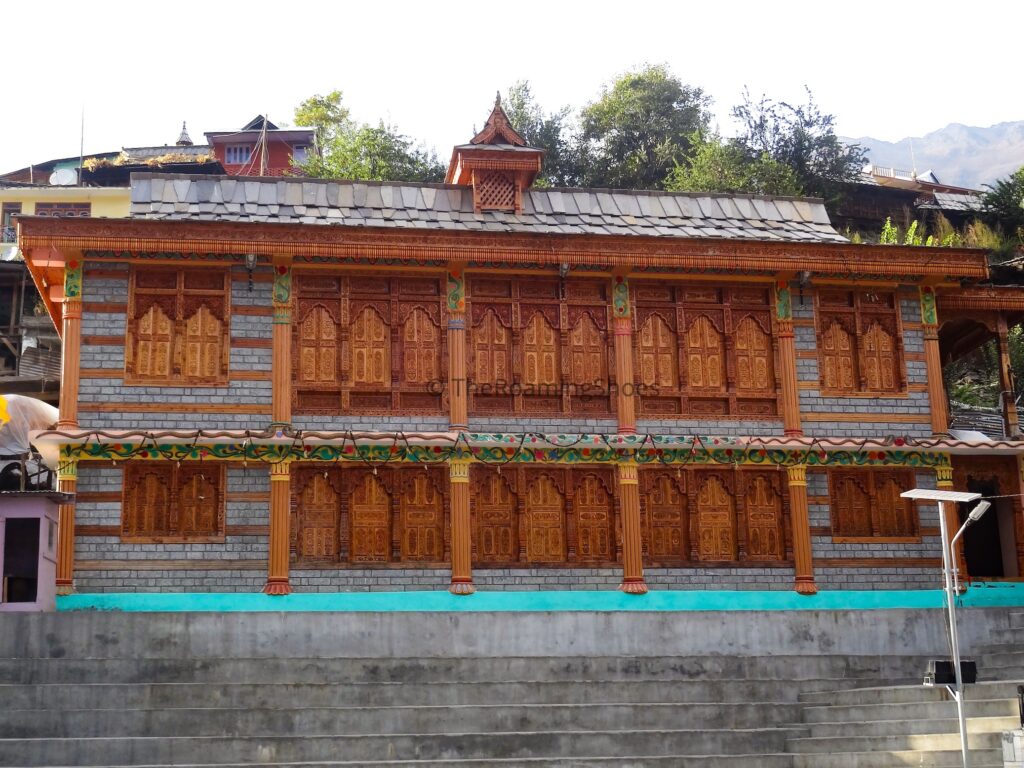 Inside Bairing Nag Temple Complex