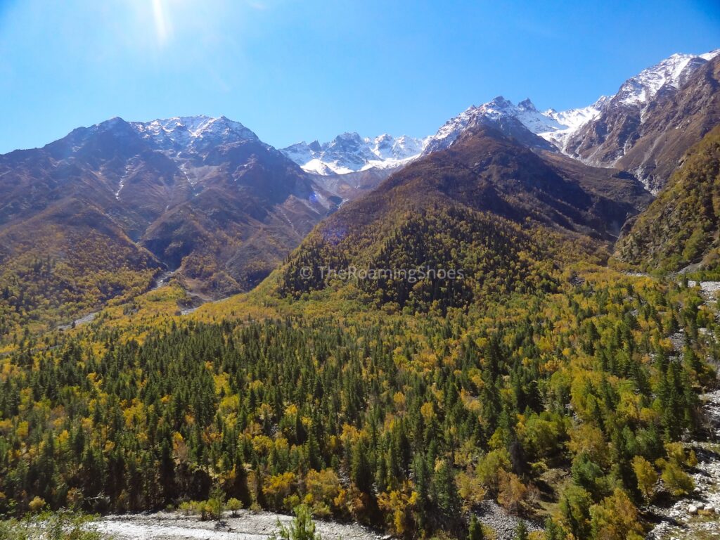 View on the way to Chhitkul