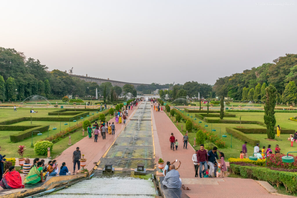 Vrindavan garden, Mysore