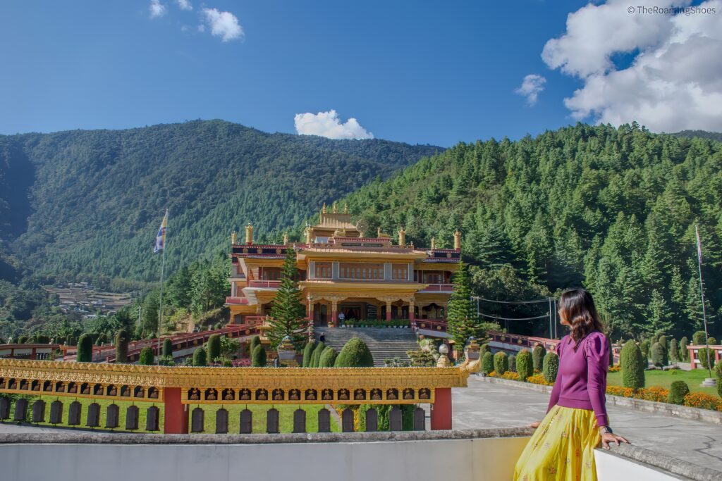 Early morning at TDL Monastery, Dirang, Arunachal Pradesh