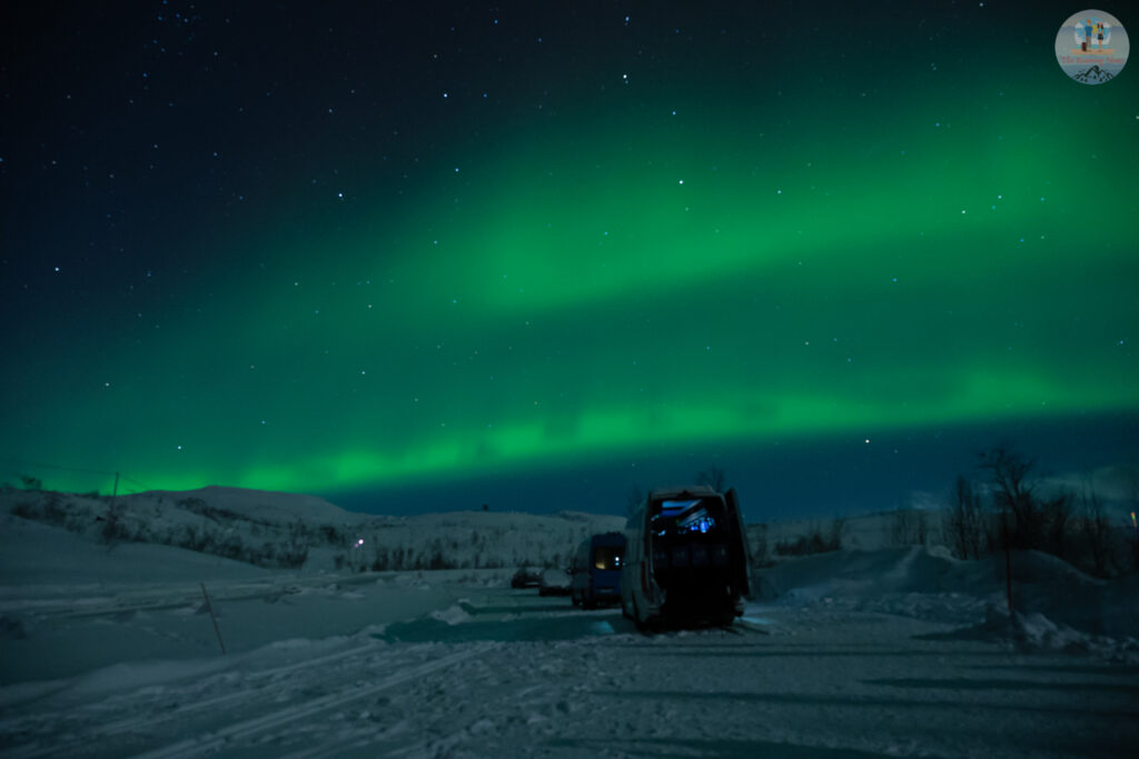 This is how the Northern Lights looked like to the naked eye when strong