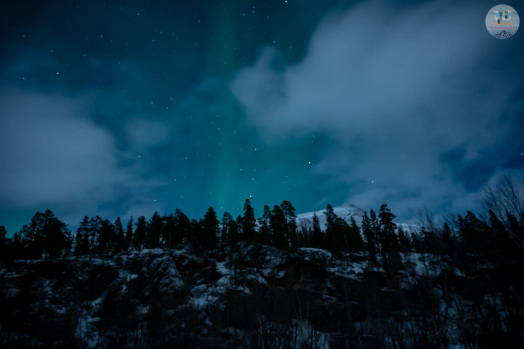 Faint Aurora Display