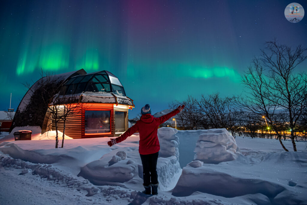 Aurora show at Kilpisjarvi
