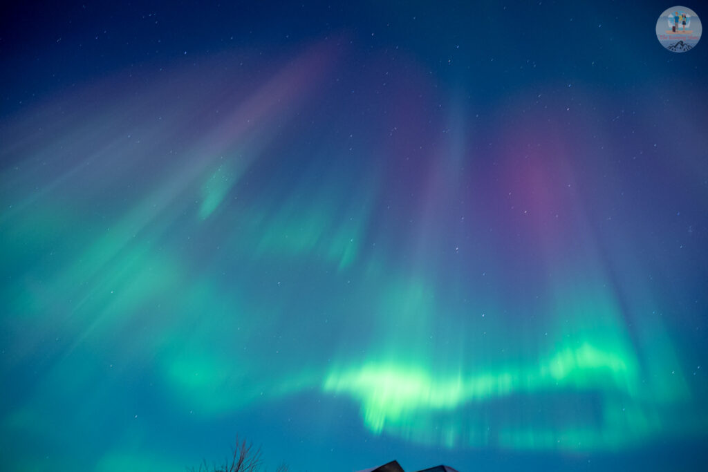 March Northern Lights - What a beautiful combo of Green and Pink