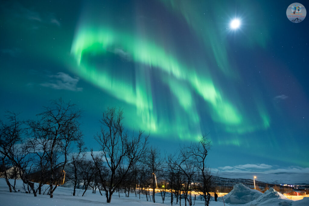 The magical Northern Lights we witnessed at Kilpisjarvi