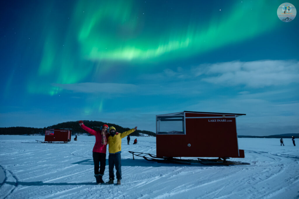Northern Lights over Lake Inari