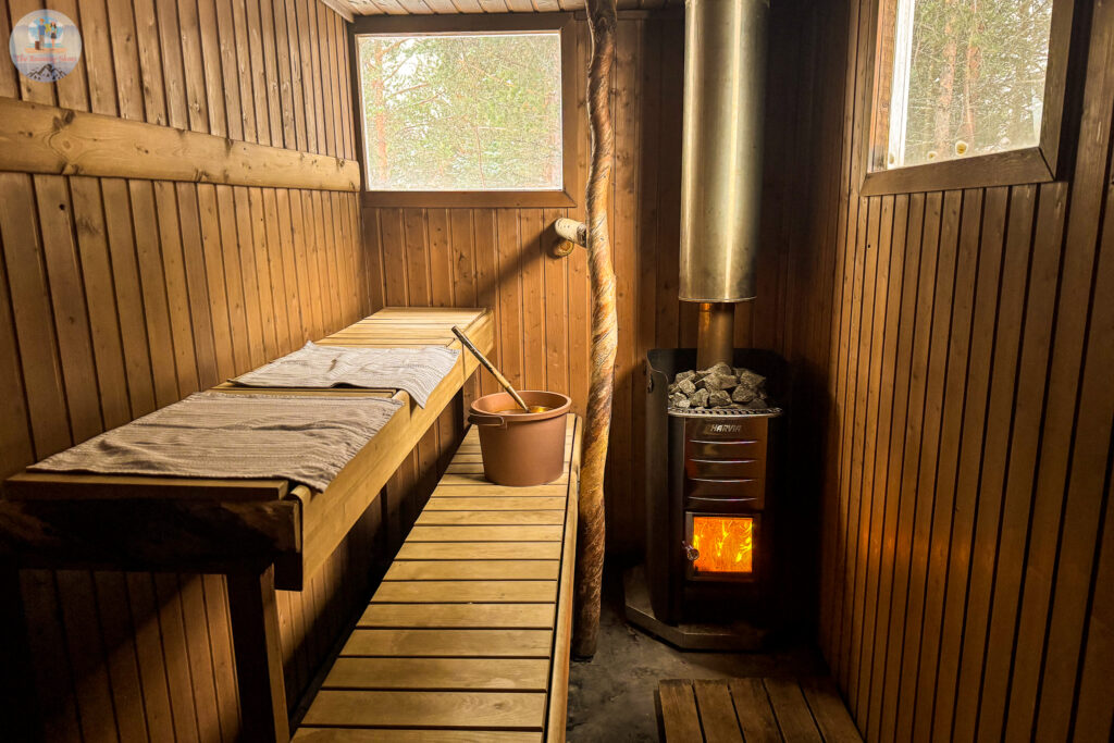 Sauna at the stay