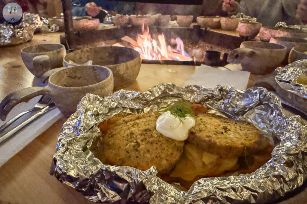 Delicious food at the stay