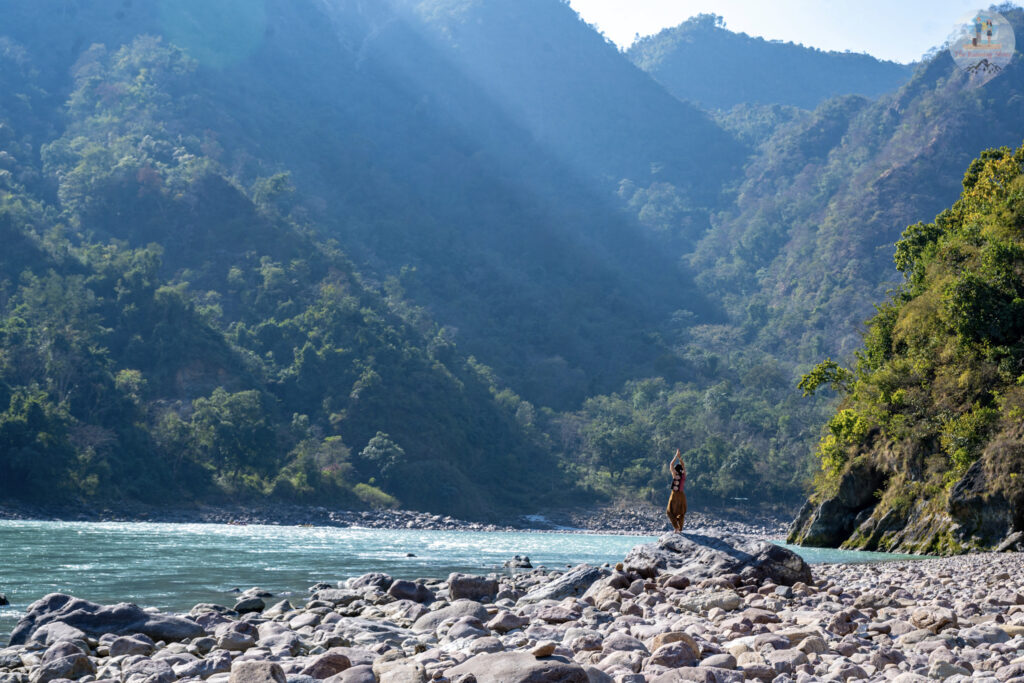 View outside Vashisth Ashram, Rishikesh