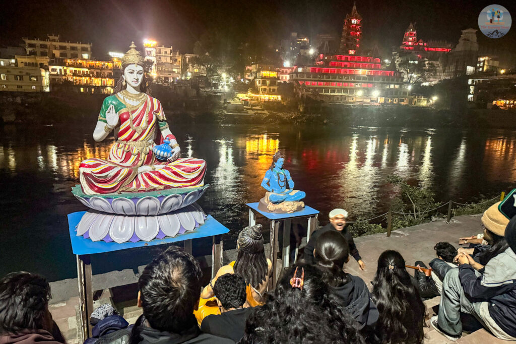 Sai Ghat in the evening, Rishikesh