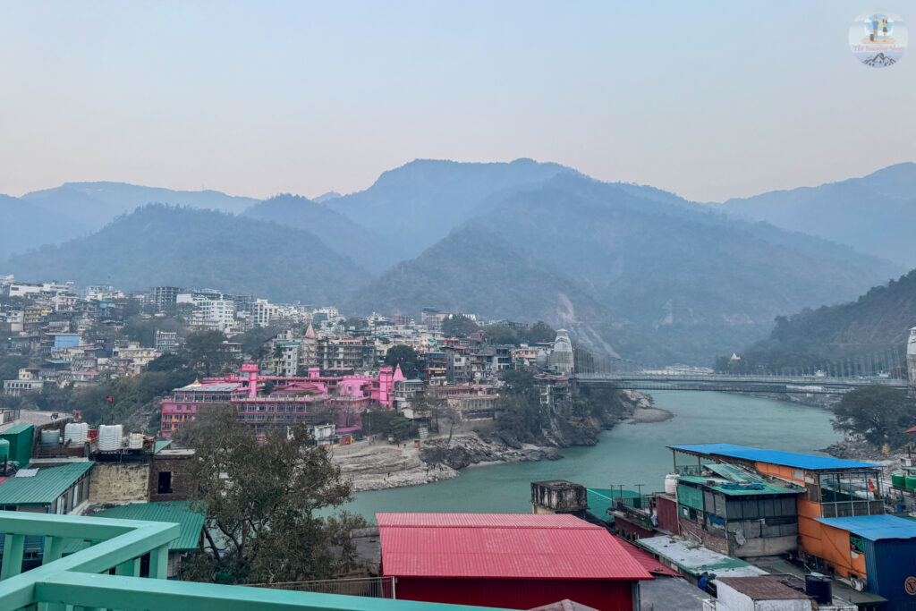 View from stay in Rishikesh