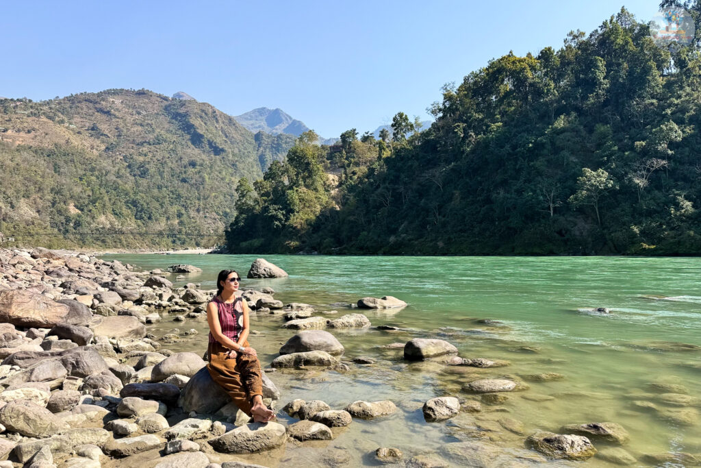 Riverside outside Vashisth Ashram